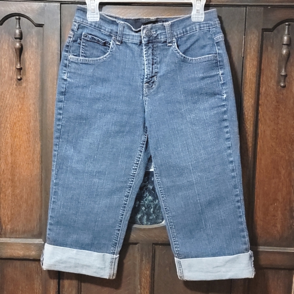 🍃 Bandoinoblu women's jeans Capri Sz 8
